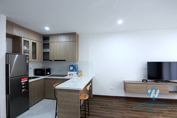 New one bedroom apartment for rent in To Ngoc Van street, Tay Ho district, Ha Noi